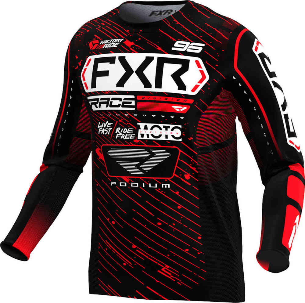 FXR Podium 2025 Youth Motocross Jersey