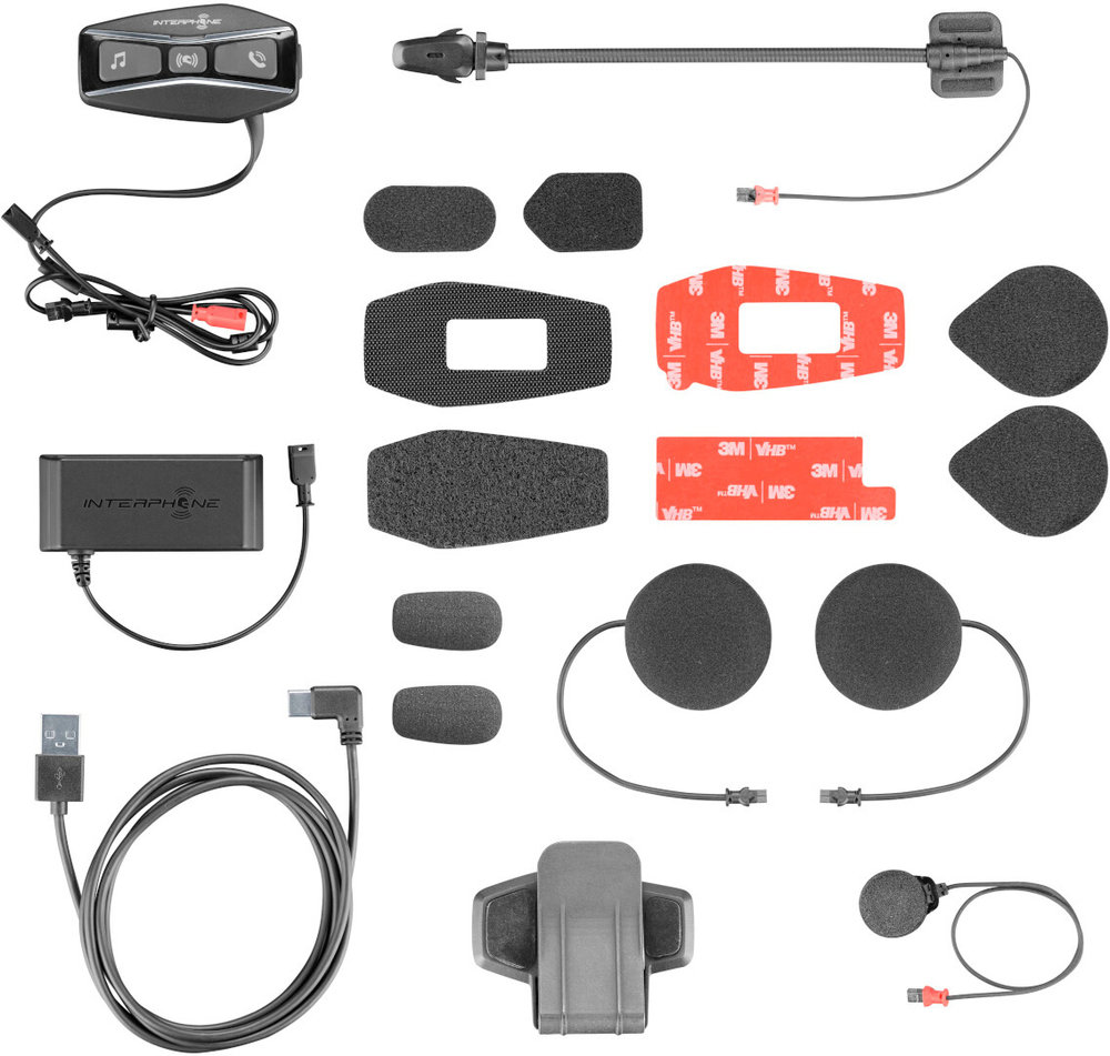 Interphone U-com 4 Bluetooth Communication System Single Pack