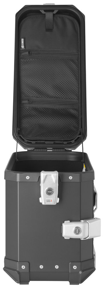 FC-Moto Terreno EVO Black 36 L Alu Side Case Set + Lock Cylinder Set
