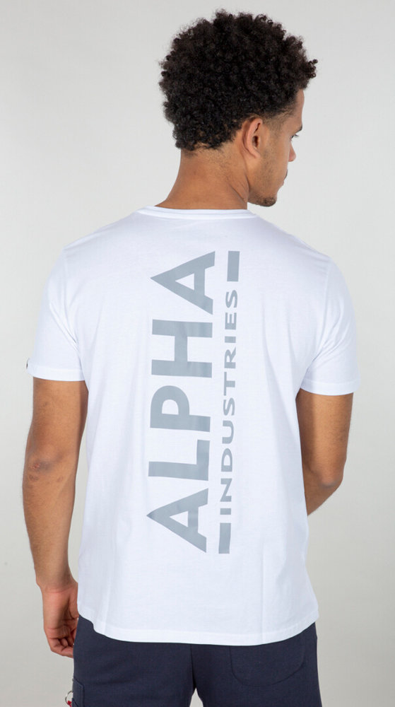 Alpha Industries Backprint Reflective T-Shirt