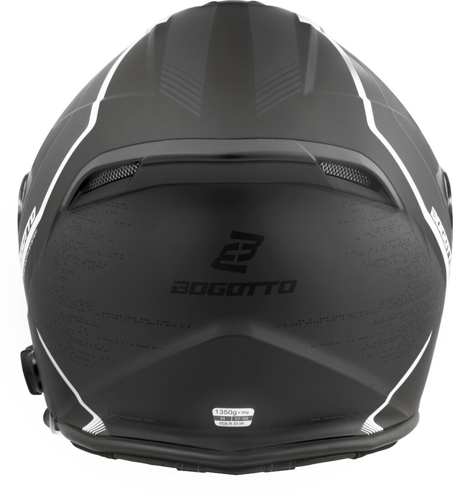 Bogotto H586 BT Illus Bluetooth Jet Helmet