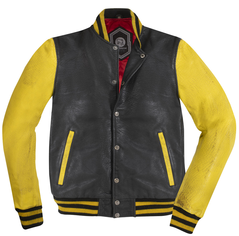 HolyFreedom Varsity College Leather Jacket