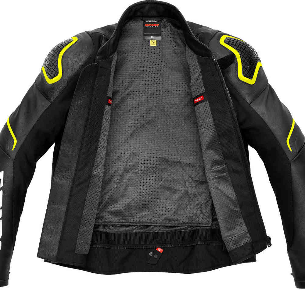 Spidi Evorider 2 Motorcycle Leather Jacket