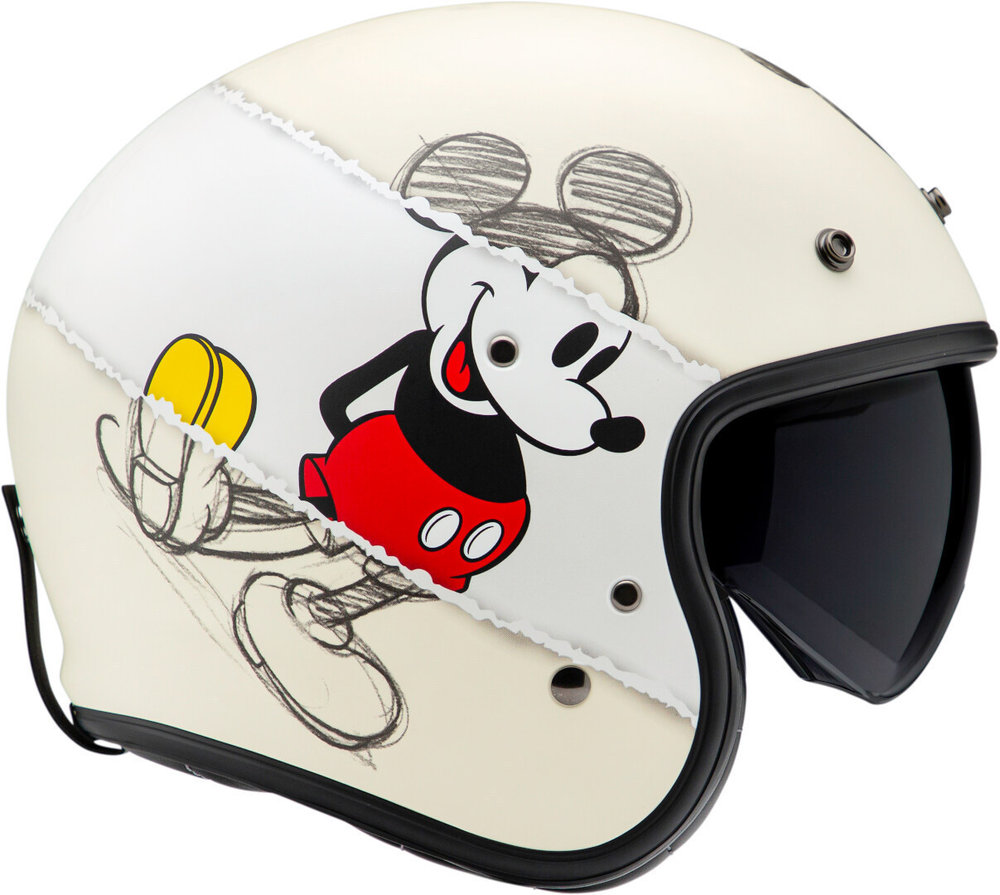 HJC V31 Disney Mickey Sketch Jet helmet