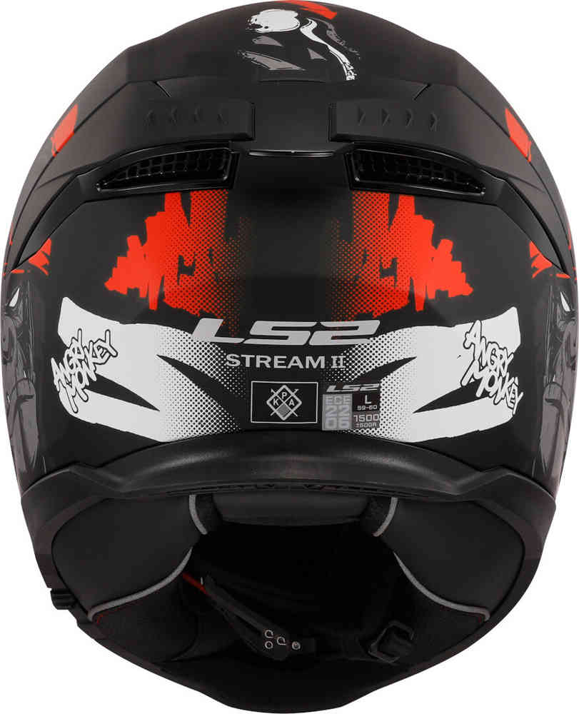 LS2 FF808 Stream II Angry Monkey Helmet
