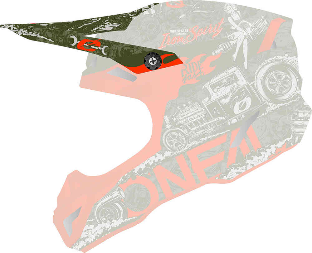 Oneal 5Series Polyacrylite HR Helmet Peak