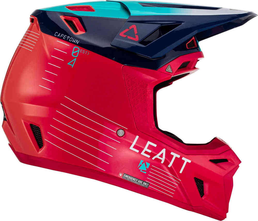 Leatt 8.5 Royal Motocross Helmet with Goggles