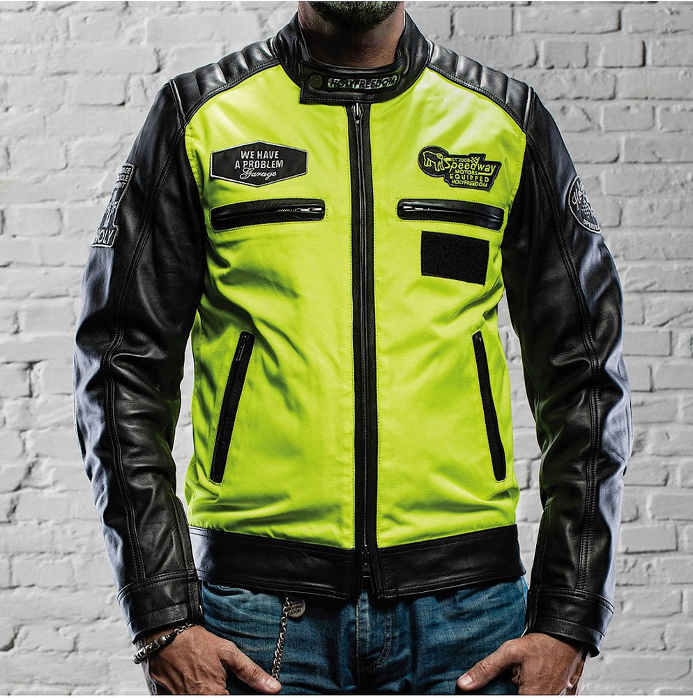 HolyFreedom Zero Vision Motorcycle Leather Jacket