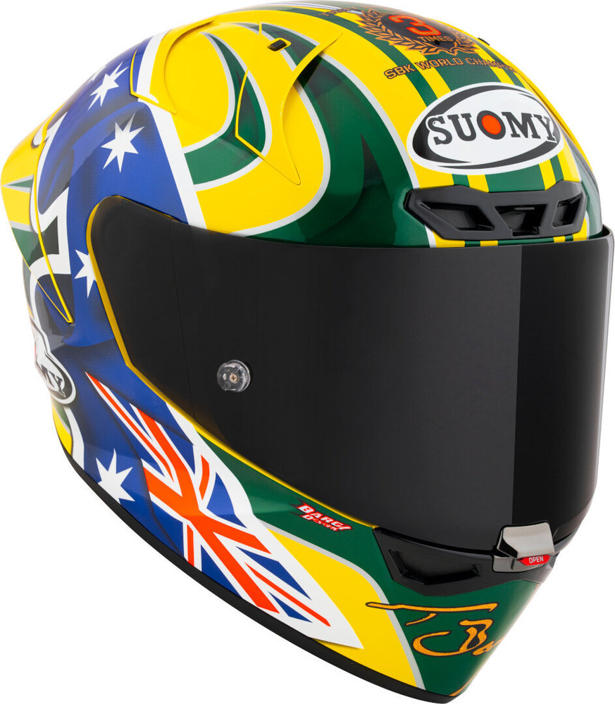 Suomy S1-XR GP Troy Bayliss Replica 2005 FIM E06 Helmet