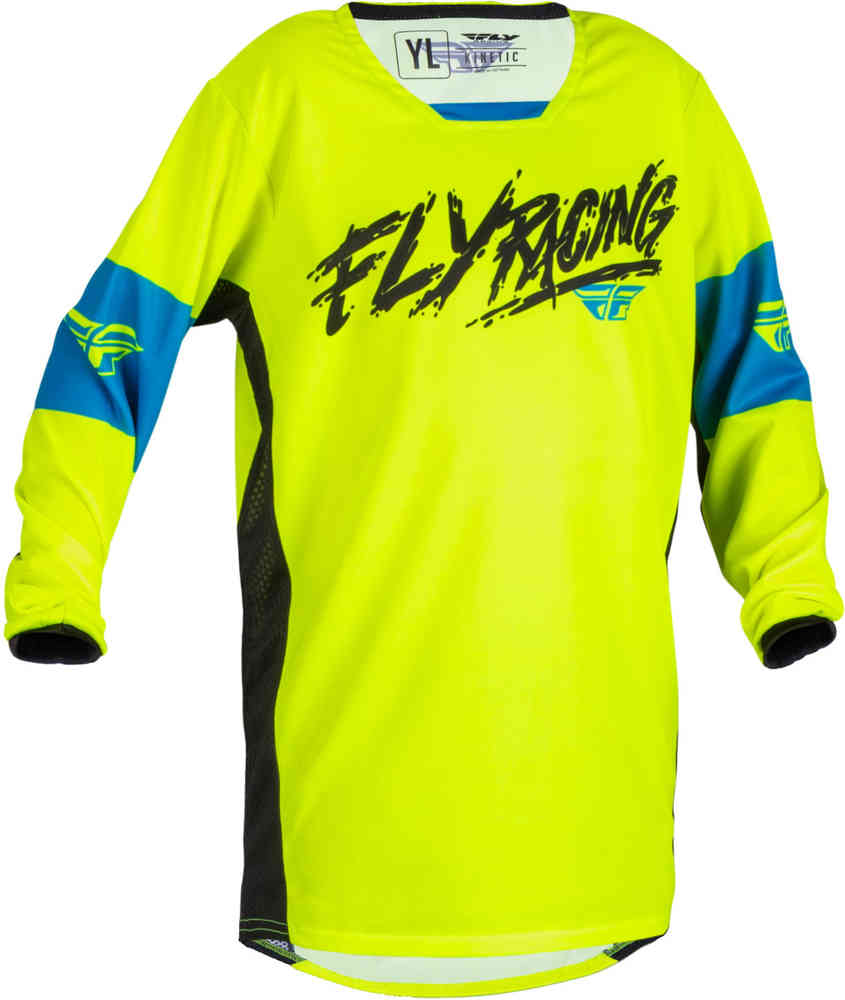 Fly Racing Kinetic Khaos Youth Motocross Jersey