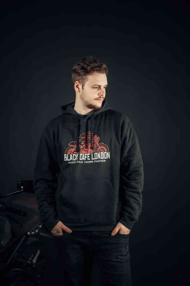 Black-Cafe London Fast Live Hoodie