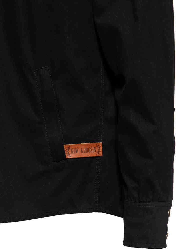 King Kerosin Psycedellic Chopper Workwear Shirt