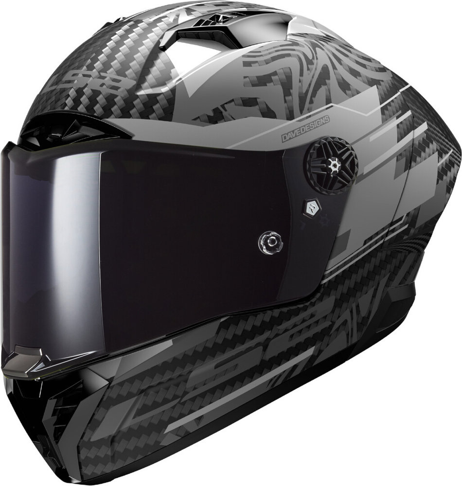 LS2 FF805 Thunder GP Polar Carbon Helmet