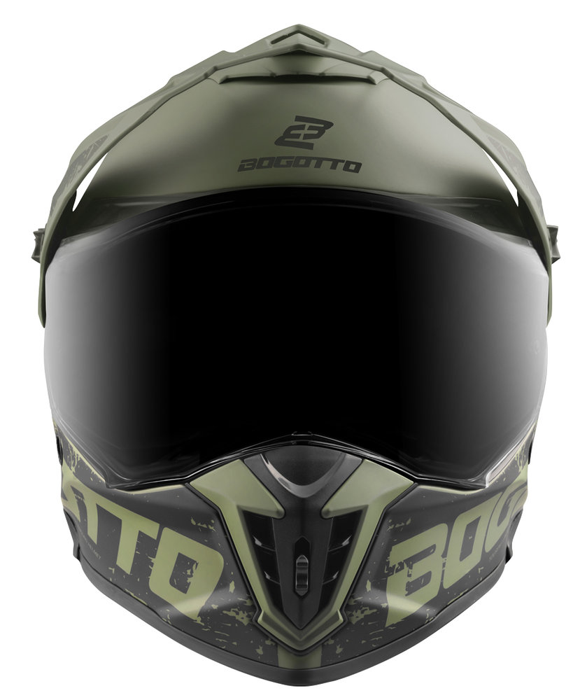 Bogotto FG-601 Duo Fiberglass Enduro Helmet