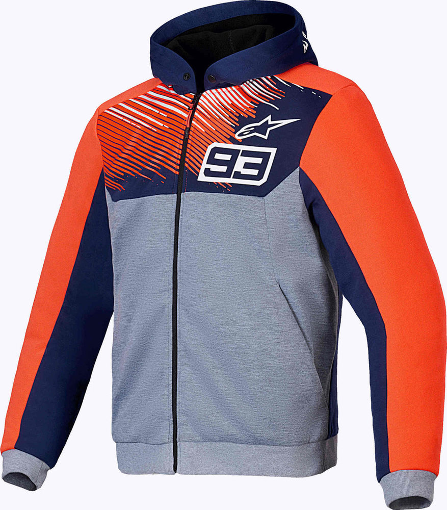 Alpinestars MM93 Chrome V2 Sport Motorcycle Zip Hoodie