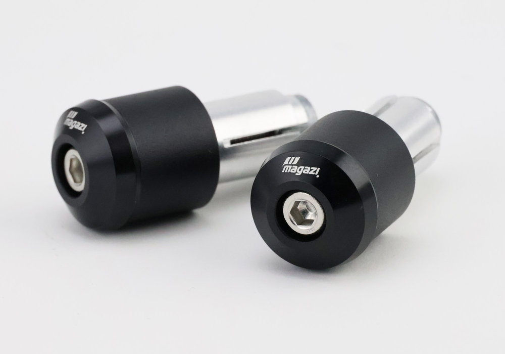 PROTECH MAGAZI bar ends eloxed aluminium black