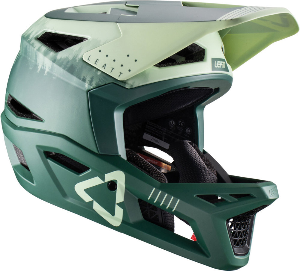 Leatt MTB Gravity 4.0 Green Downhill Helmet