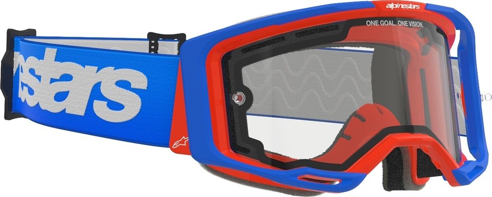Alpinestars Vision 8 Wordmark Dual Pane Motocross Goggles