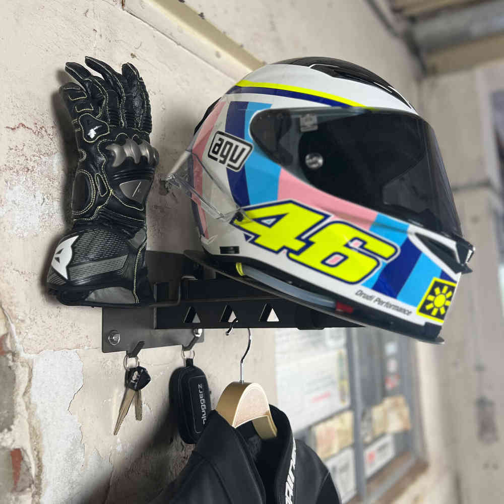 Gray Steel X7 Motorcycle Wardrobe