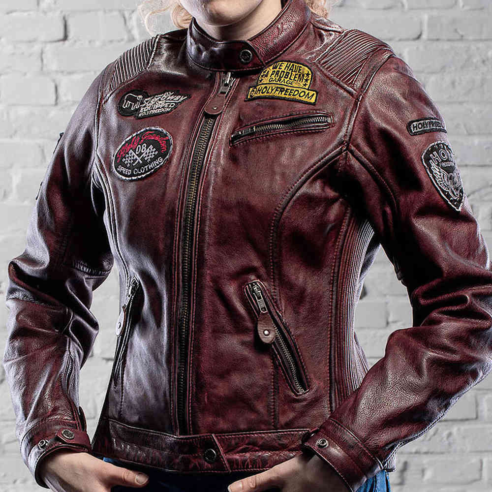 HolyFreedom Zero Ladies Motorcycle Leather Jacket