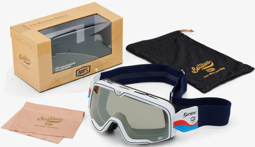 100% Barstow Lucien Motocross Goggles