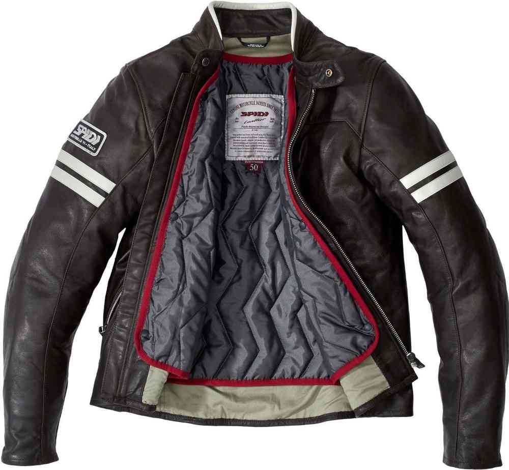 Spidi Vintage Motorcycle Leather Jacket