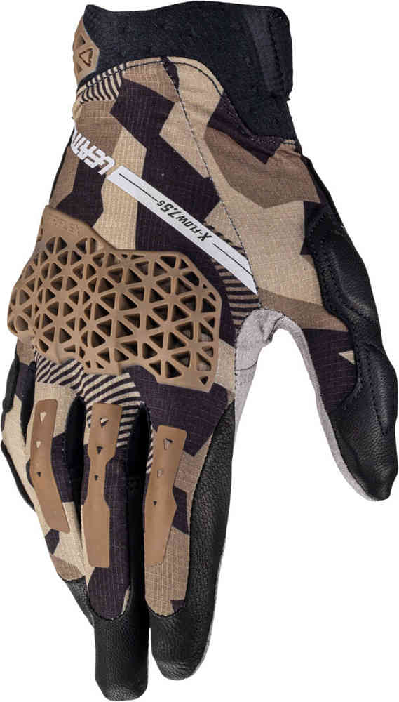 Leatt ADV X-Flow 7.5 Camo Short Motorcycle Gloves