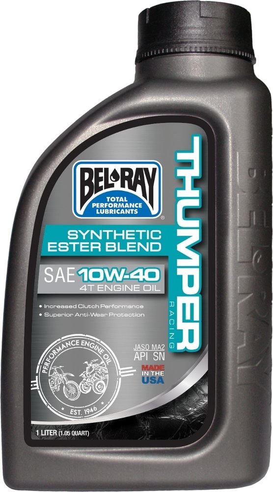 Bel-Ray Thumper Racing 10W-40 Motor Oil 1 Liter