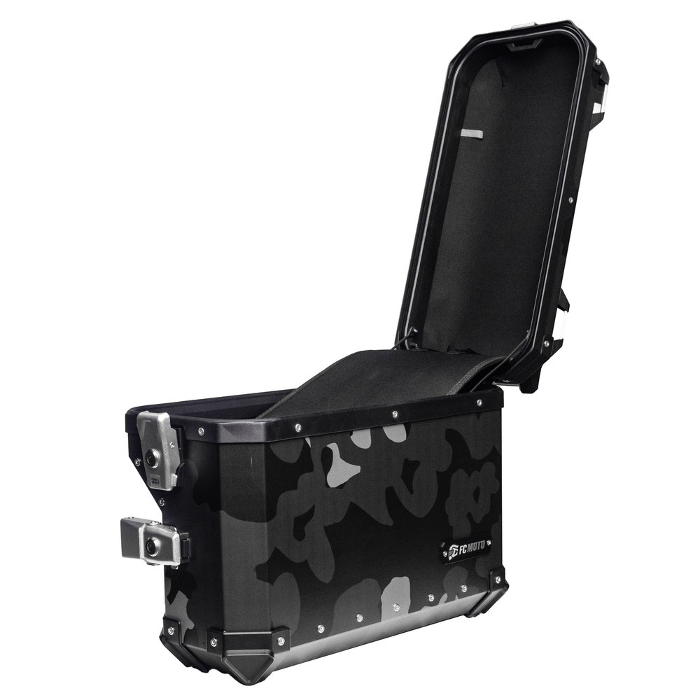 FC-Moto Terreno EVO Camo 36 L Alu Side Case right with cutout