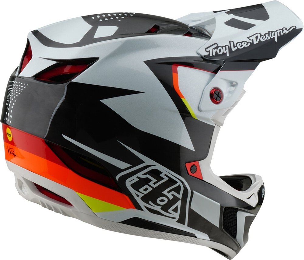Troy Lee Designs D4 Mips Optic Carbon Downhill Helmet