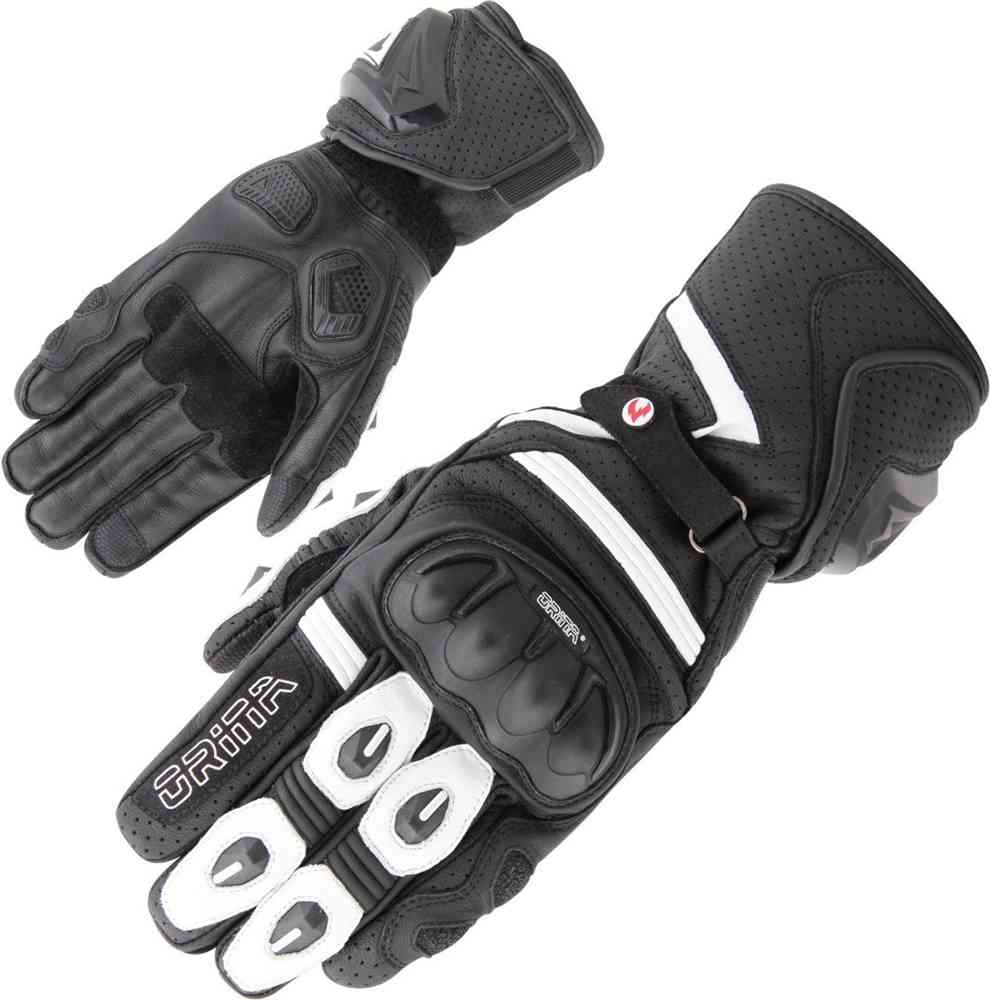Orina Nero perforated Motorcycle Gloves