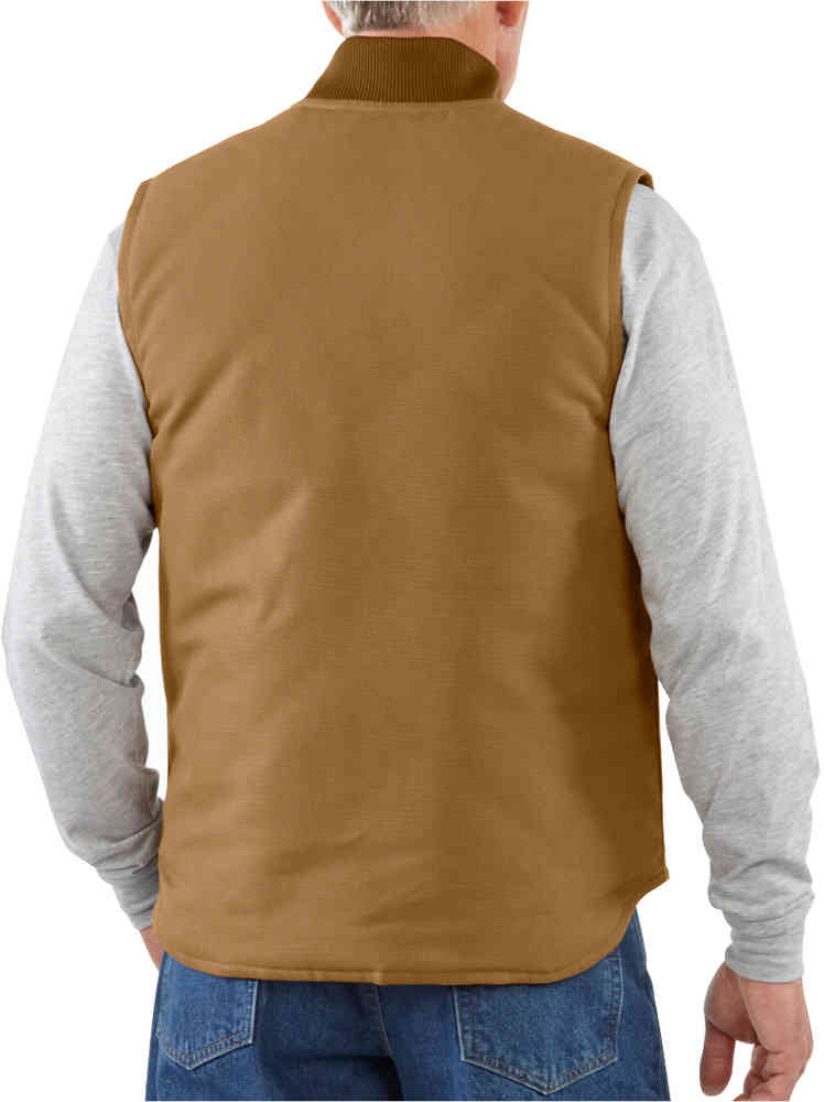 Carhartt Relaxed Fit Firm Duck Insulated Rib Collar Vest