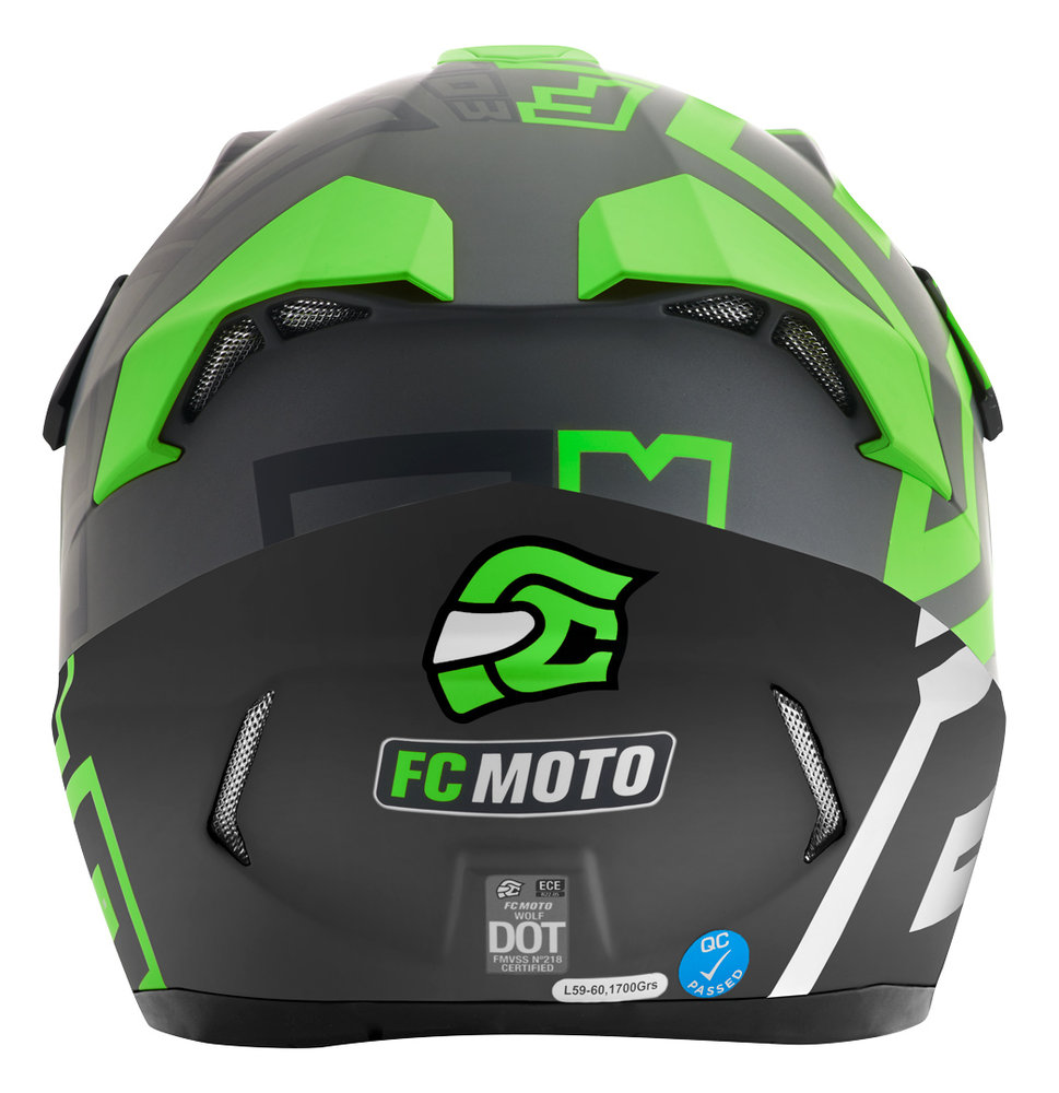 FC-Moto Merkur Flex Motocross Helmet