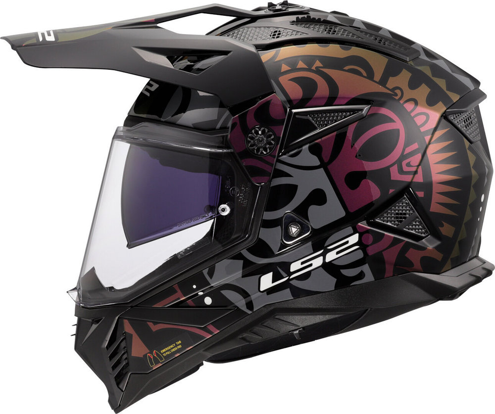 LS2 MX702 Pioneer II Rangi Motocross Helmet