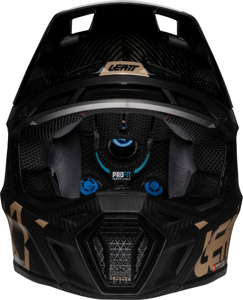 Leatt 9.5 Carbon Bronze 2025 Motocross Helmet with Goggles