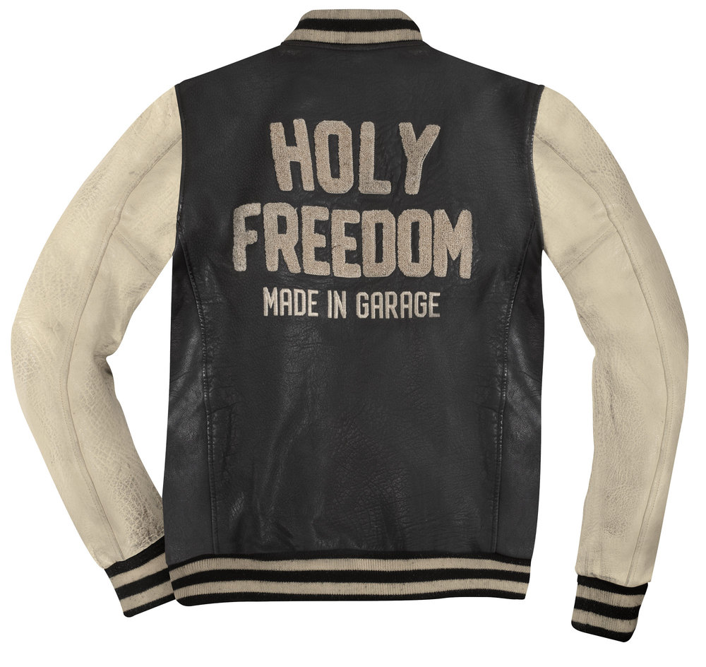HolyFreedom Varsity College Leather Jacket