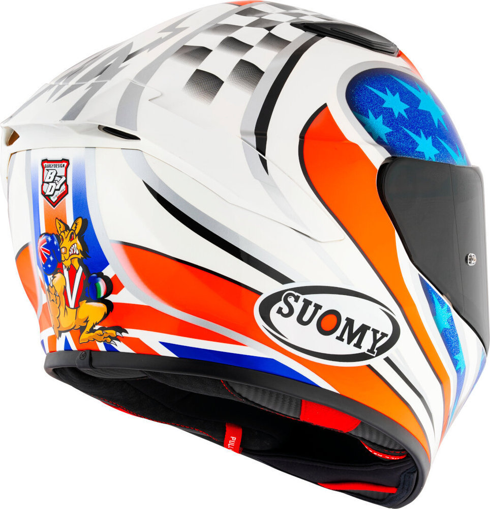 Suomy Track-1 Troy Bayliss Replica 2002 E06 Helmet
