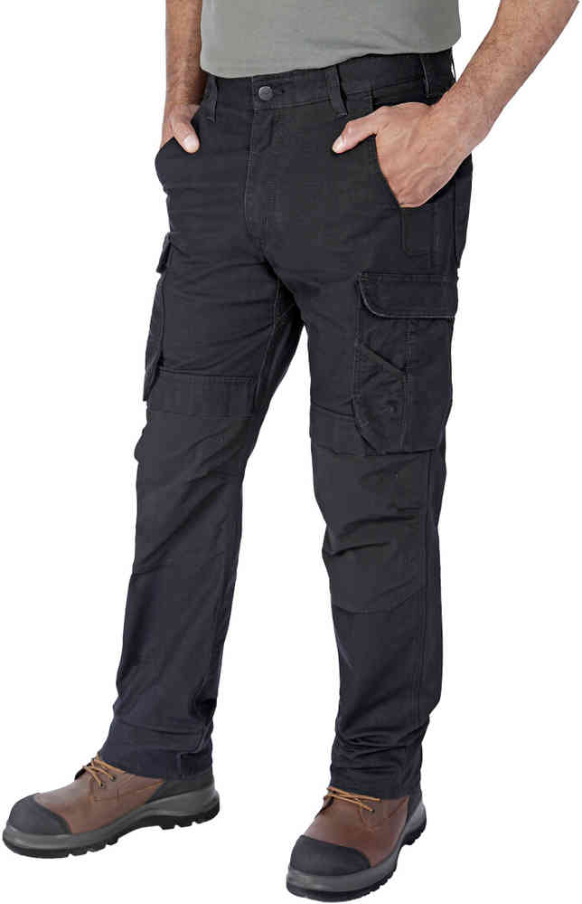 Carhartt Relaxed Fit Straight Steel Rugged Flex Ripstop Double-Front Cargo Pants