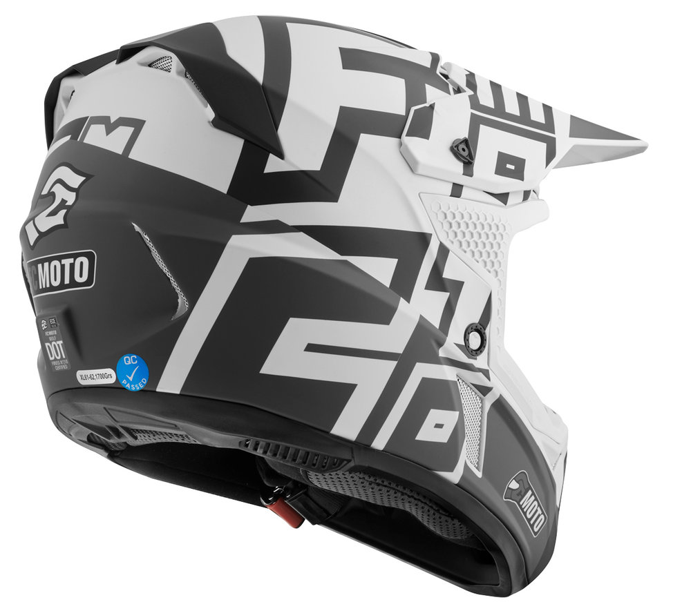 FC-Moto Merkur Flex Motocross Helmet