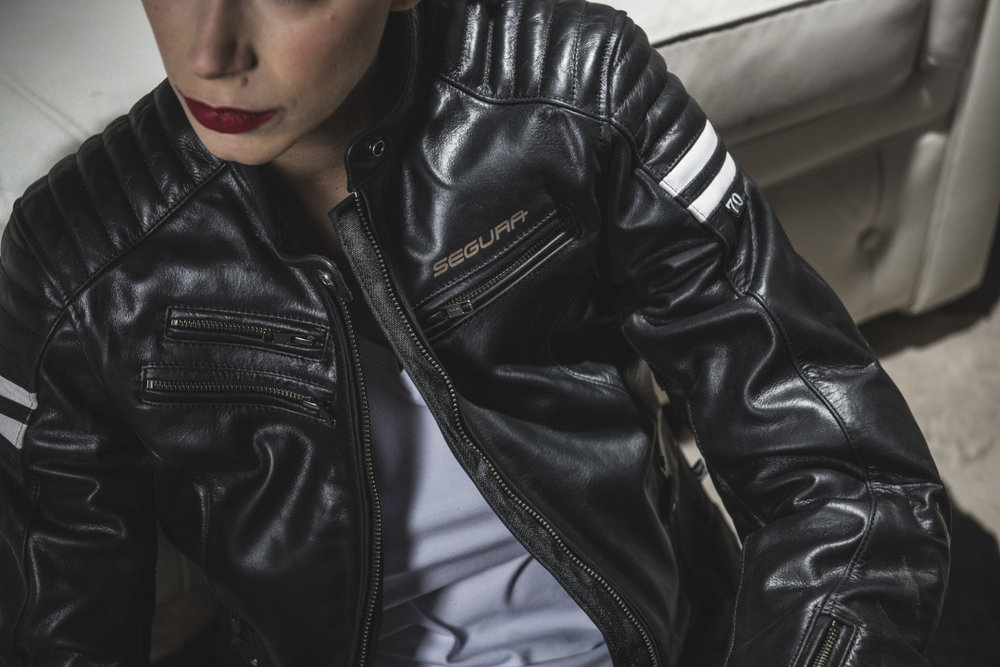 Segura Funky Ladies Motorcycle Leather Jacket