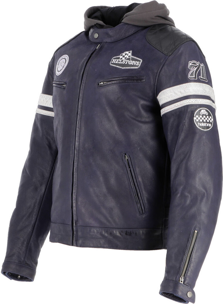 Helstons Riposte Motorcycle Leather Jacket