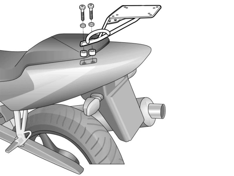 SHAD Top Master Topcase Fitting