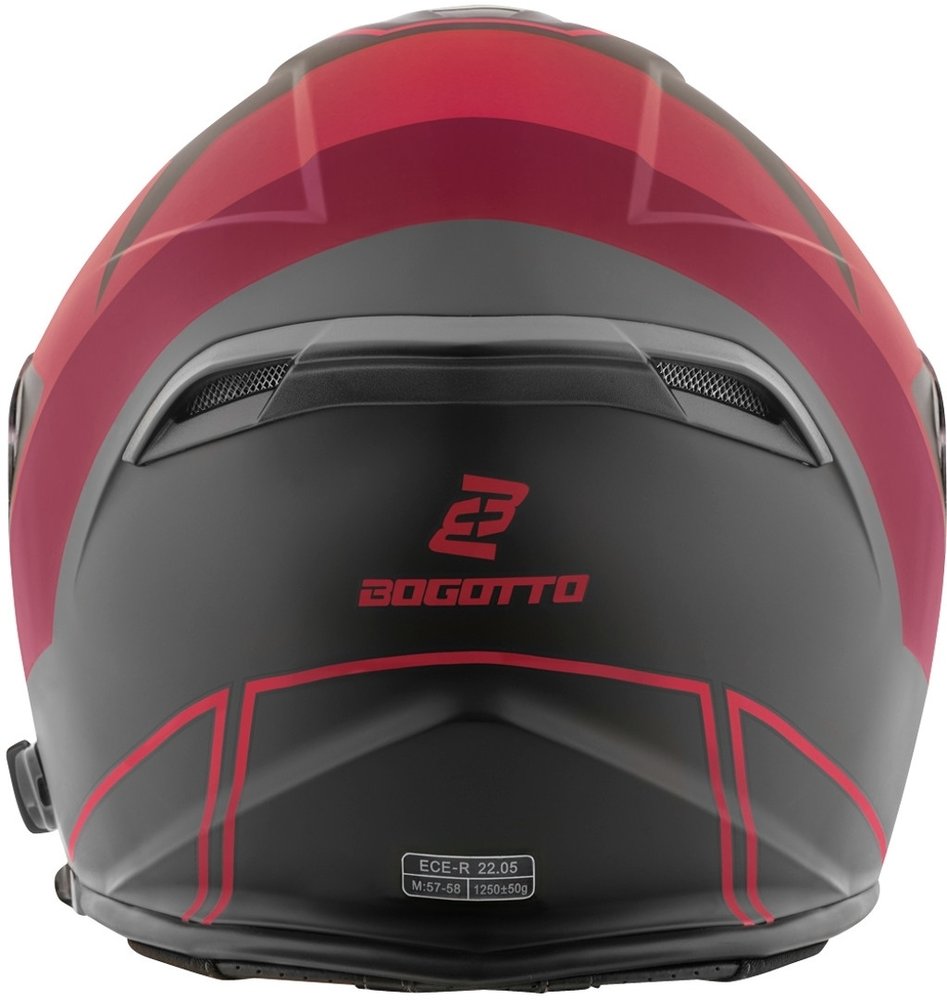 Bogotto V586 Detri BT Bluetooth Jet Helmet