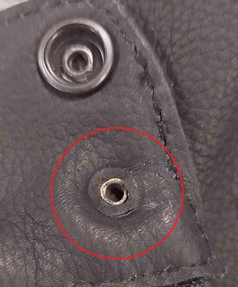 Black-Cafe London Retro Motorcycle Leather Jacket 2nd choice item