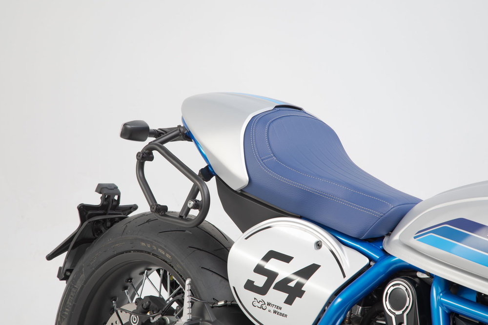 SW-Motech URBAN ABS side case system - 2x 16,5 l. Ducati Scrambler Cafe Racer (17-18).