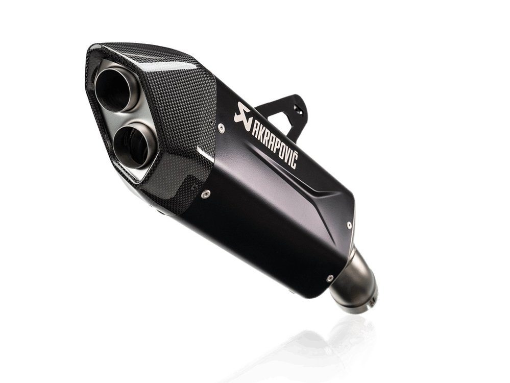 Akrapovic Slip-On Line Titanium Black Rear Silencer