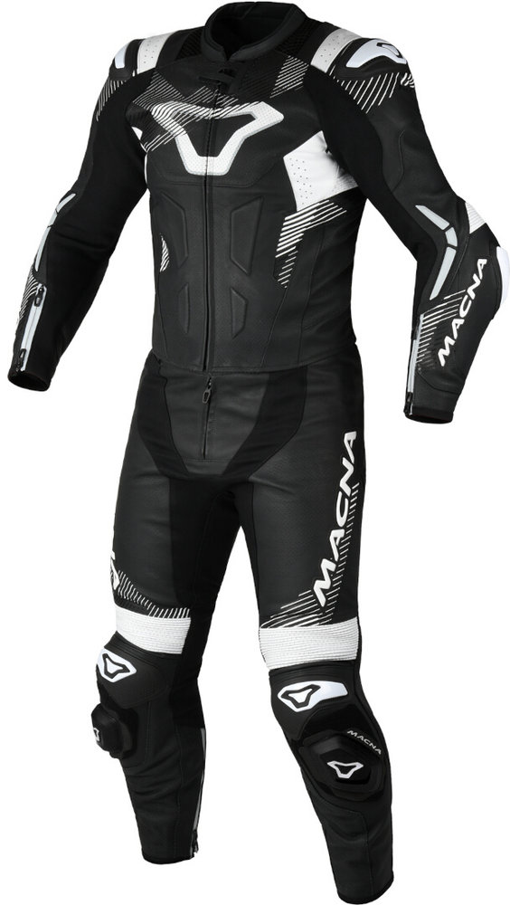 Macna Armadyl perforated Two Piece Motorcycle Leather Suit