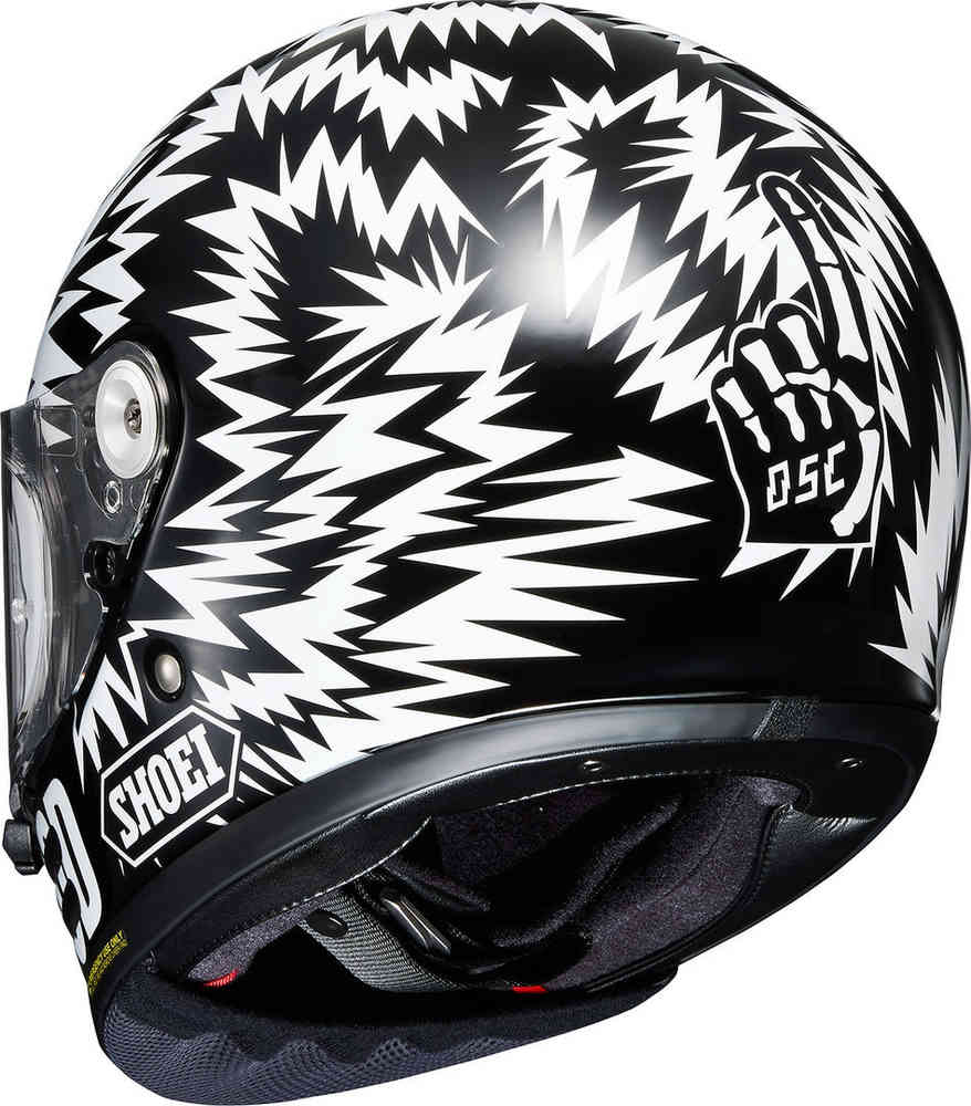 Shoei Glamster 06 Neighborhood X Death Spray Custom Helmet