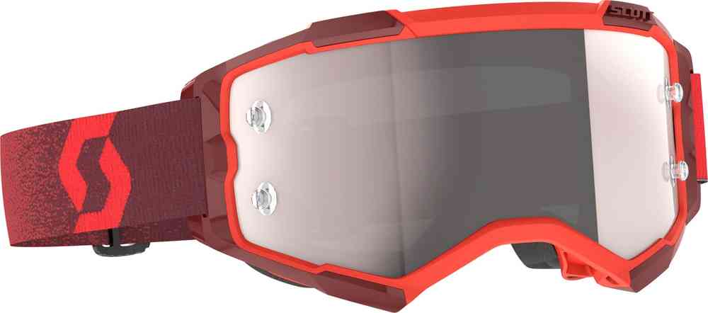 Scott Fury Chrome Motocross Goggles