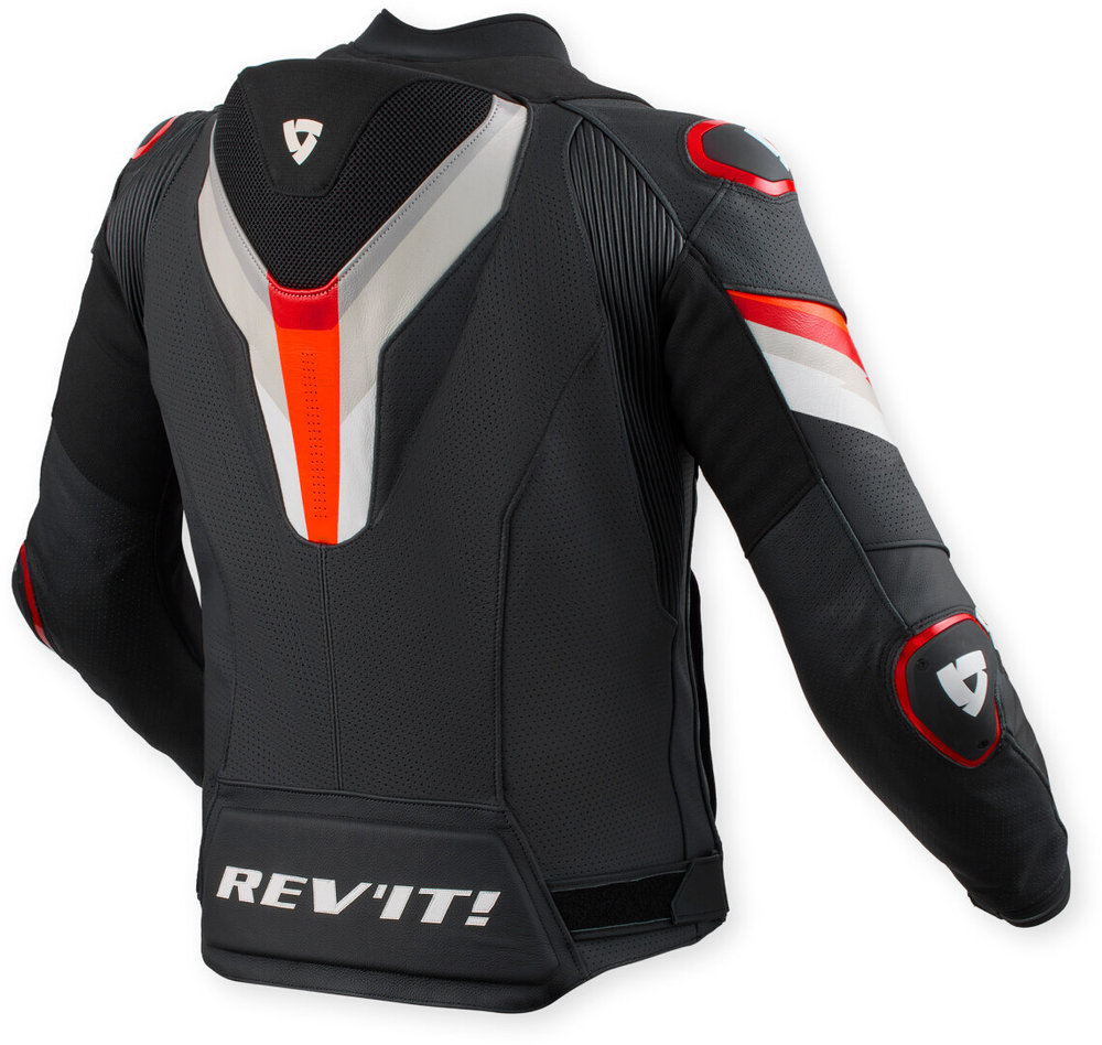 Revit Quantum 3 Pro perforated Motorcycle Leather Jacket